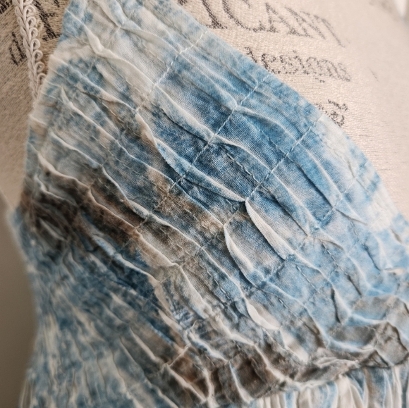 Gauze Cotton Babydoll Summer Dress - Picture 3 of 12